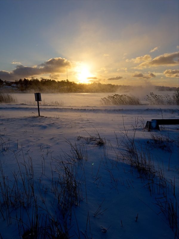 Winter blizzard